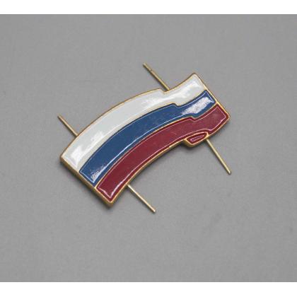 Где купить Флажок на берет уставной ( ВС РФ ) металл на усах в Москве недорого с доставкой по России