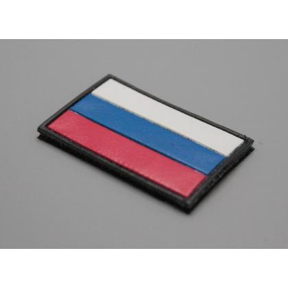 Где купить Шеврон - нашивку - патч - нарукавный флаг Триколор ( 6х4 ) , ПВХ, на липучке в Москве недорого с доставкой по России