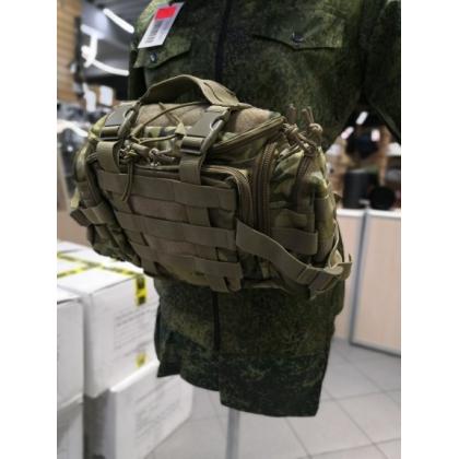 Тактическая сумка  Tactical Molle Belt Bag, 7л, арт PK100, цвет Мультикам купить в москве военторг атаман