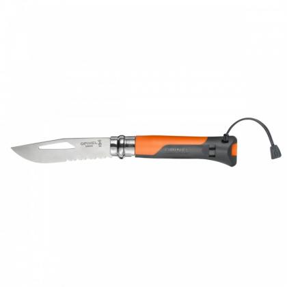 Нож Opinel №8 Outdoor Earth, оранжевый