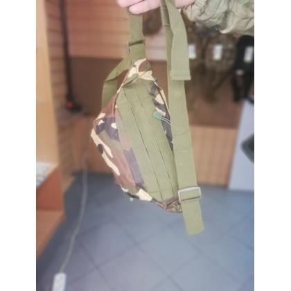 Сумка поясная, цвет Woodland (410)  купить в москве военторг атаман