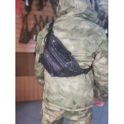 Где купить Сумку поясную (Tactical Sling Bag), тактическую сумку на пояс, цвет камуфляжный Мультикам найт (410) в Москве в интернет магазине 