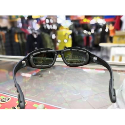 Тактические очки со сменными насадками DAISY 4в1, кофр, цвет Черный (Black) купить в москве военторг атаман