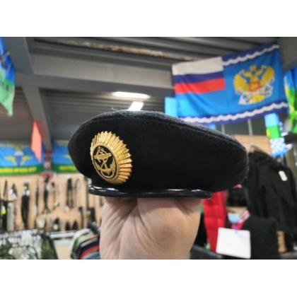 Берет сувенирный черный  купить в москве военторг атаман