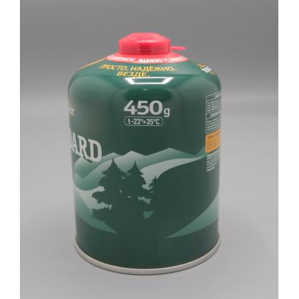 Где купить газовый туристический Газ баллон GAS STANDARD (TBR-450) для портативных приборов , туристических горелок- резьбовой, Tourist Турист в Москв