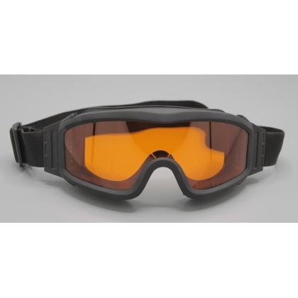 Где купить Защитные очки с резинкой на шлем Smith Optics  с панорамной защитной линзой (оранжевой) в Москве недорого с доставкой по России