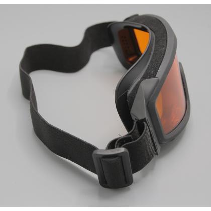 Где купить Защитные очки с резинкой на шлем Smith Optics  с панорамной защитной линзой (оранжевой) в Москве недорого с доставкой по России