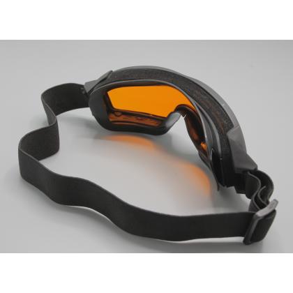 Где купить Защитные очки с резинкой на шлем Smith Optics  с панорамной защитной линзой (оранжевой) в Москве недорого с доставкой по России