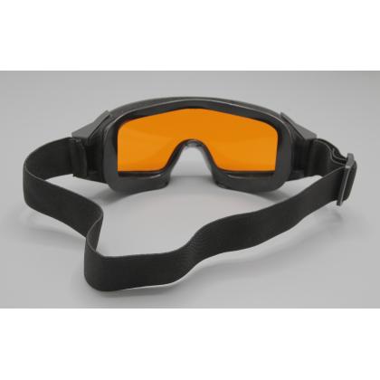 Где купить Защитные очки с резинкой на шлем Smith Optics  с панорамной защитной линзой (оранжевой) в Москве недорого с доставкой по России
