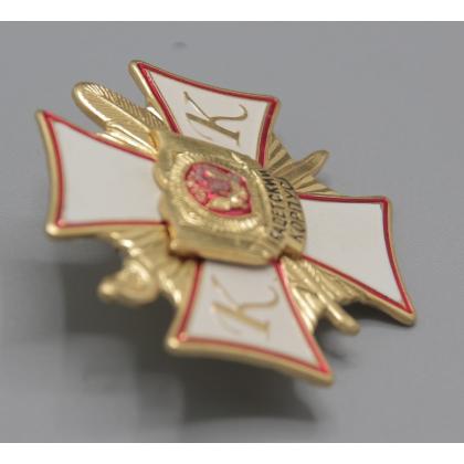 Где купить кадетский знак Крест металлический Кадетский Корпус в Москве СПб недорого с доставкой по России