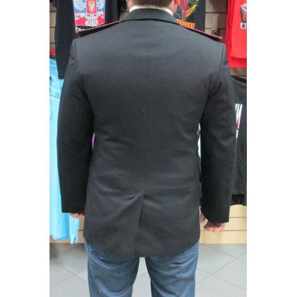 Китель кадетский черный нового образца на 3 пуговицы купить магазин москва военторг Атаман