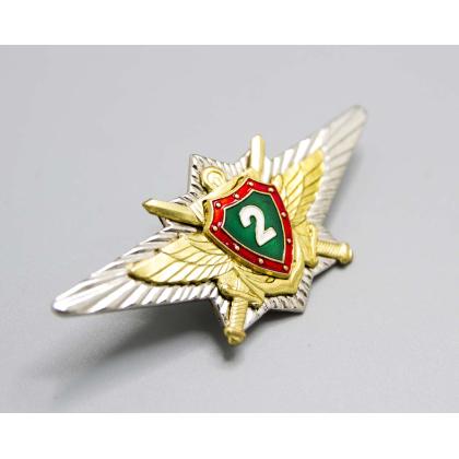 Где купить Нагрудный знак классность  погранвойска П.В. .РФ. офицерский - 2 в Москве недорого