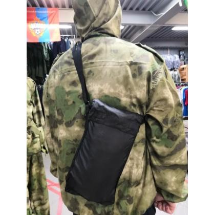 Плащ (дождевик) накидка, черная  купить в москве военторг атаман