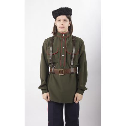 Где купить Портупею офицерскую образца 1912 года, цвет коричневый (Премиум) в Москве недорого с доставкой по России