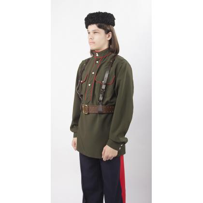 Где купить Портупею офицерскую образца 1912 года, цвет коричневый (Премиум) в Москве недорого с доставкой по России