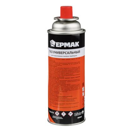 Где купить газовый баллон ЕРМАК Газ для портативных плит,горелок походных туристических плит (цанговый, всесезонный) в Москве недорого с доставкой